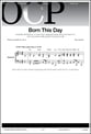 Born This Day SATB choral sheet music cover